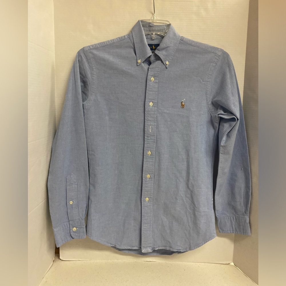 Ralph Lauren Blue Casual Button Down Shirt
